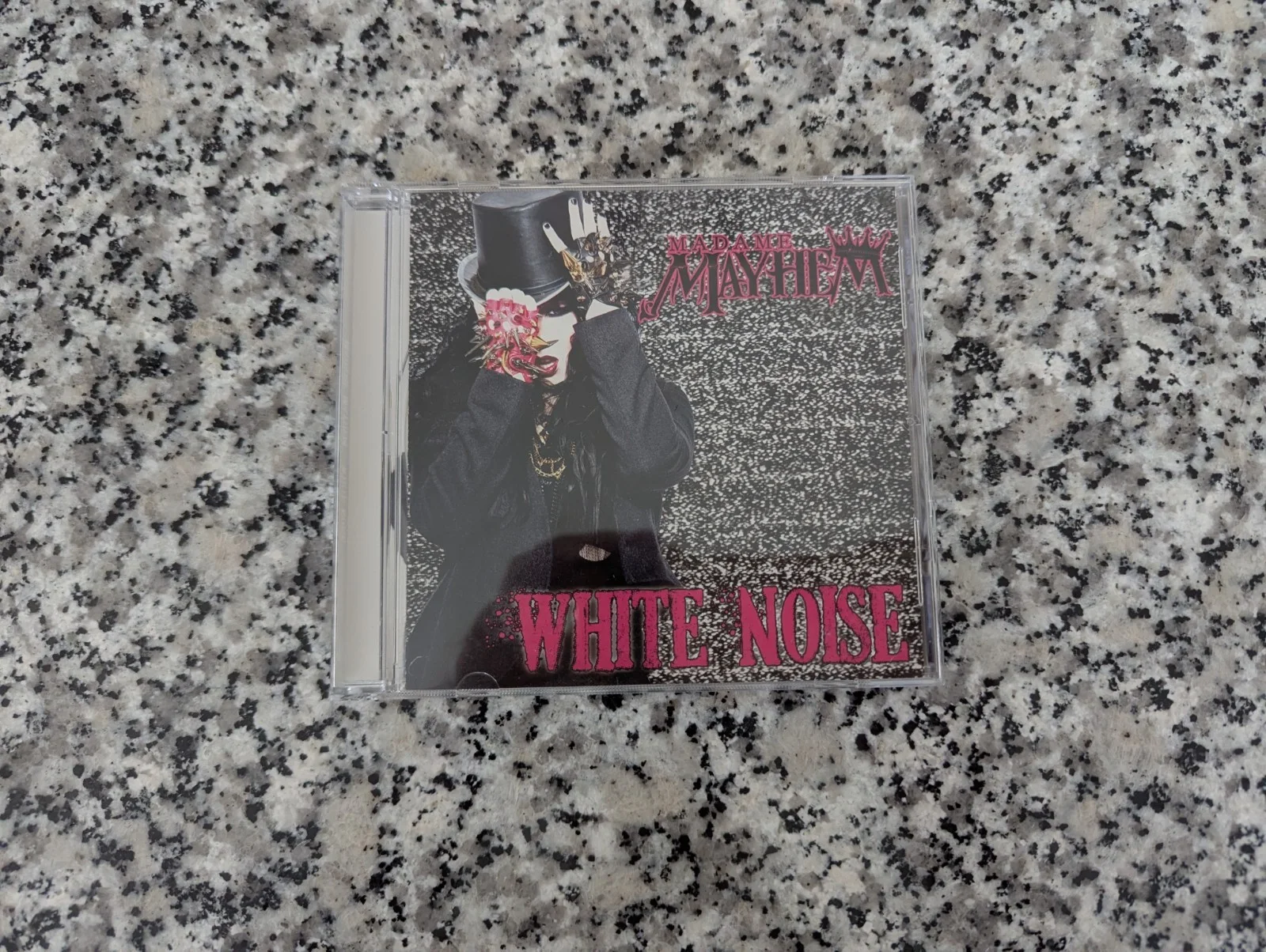 Signed Madame Mayhem "White Noise" CD, image 2