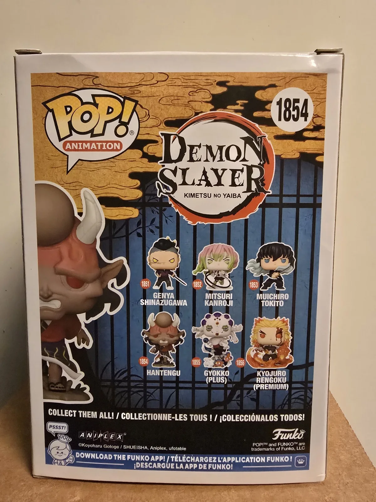 Shatnergo — Funko Pop Hantengu Demon Slayer Autographed Figurine JSA Certified, image 3