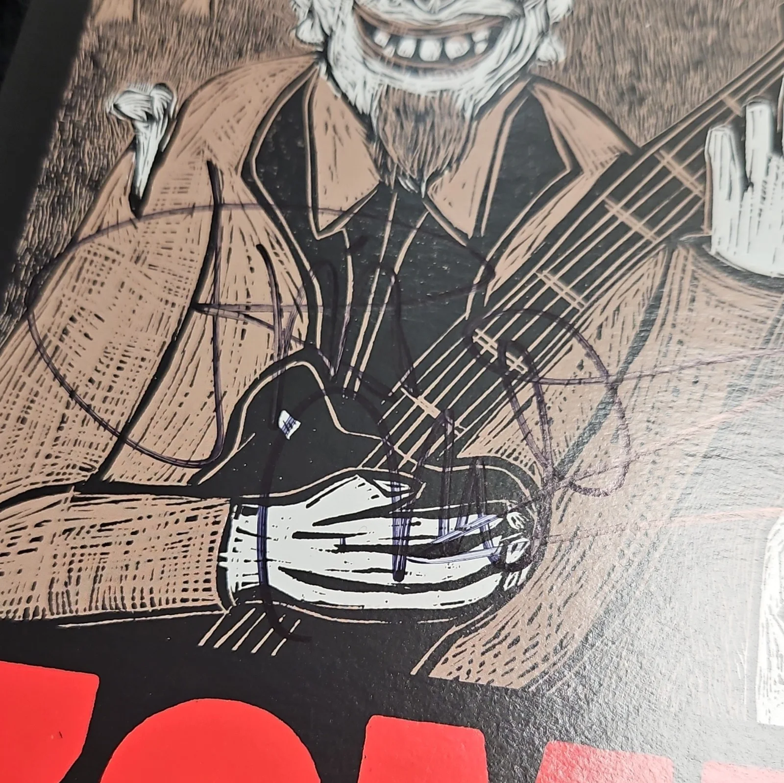 Southern Culture On The Skids Zombified Signed Red Vinyl Record, изображение 2