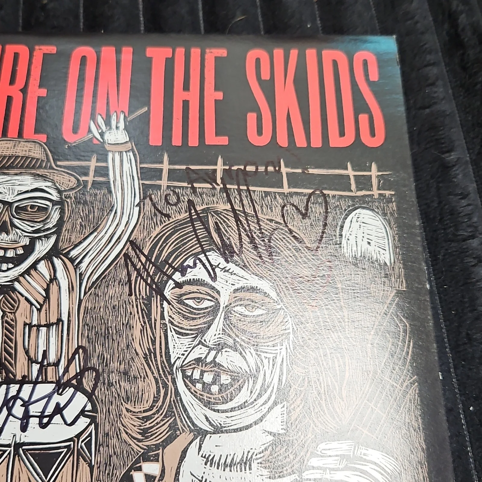 Southern Culture On The Skids Zombified Signed Red Vinyl Record, изображение 4