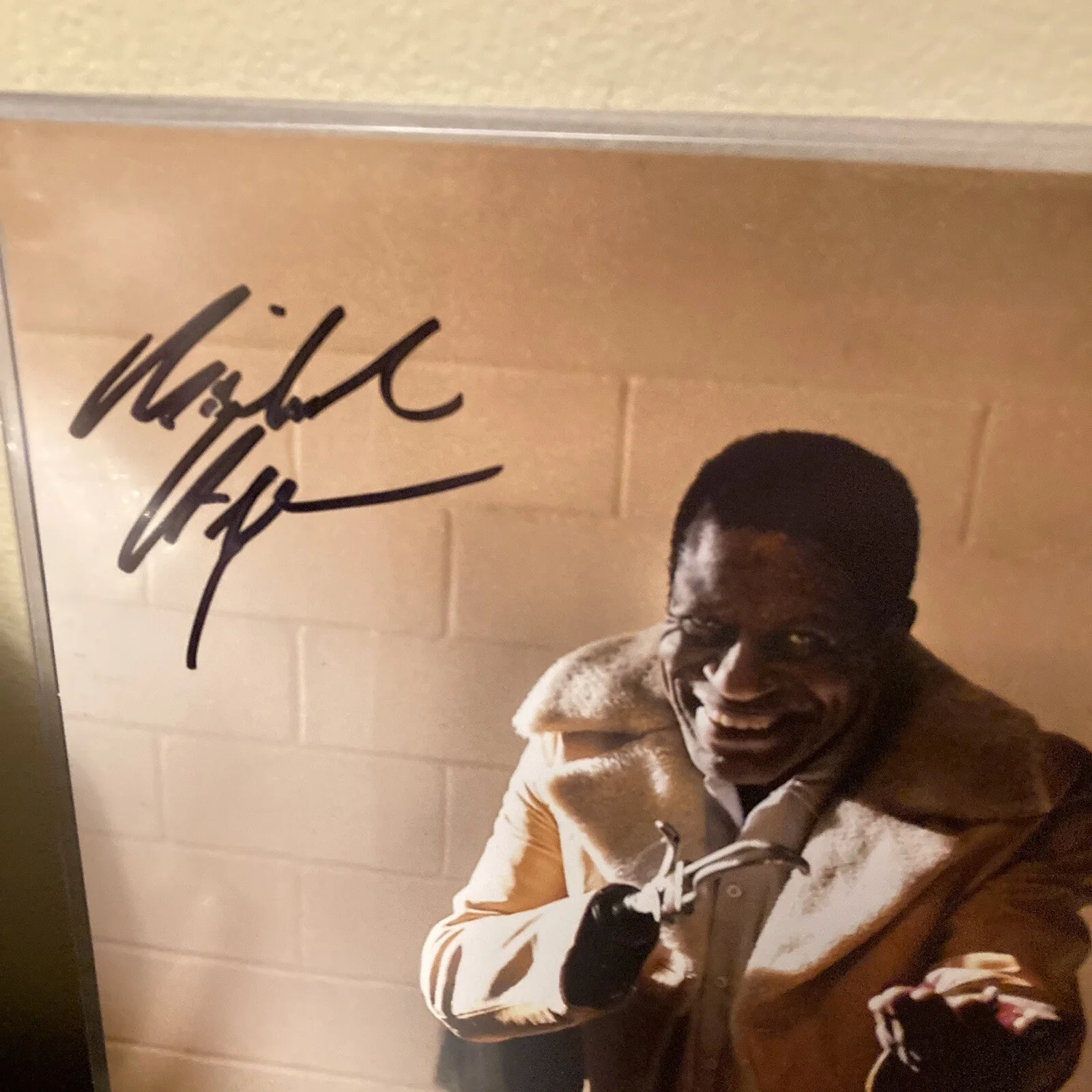 Michael Hargrove — Michael Hargrove Signed Candyman Photo + Limited Art Print 8x10 JSA Horror, изображение 3