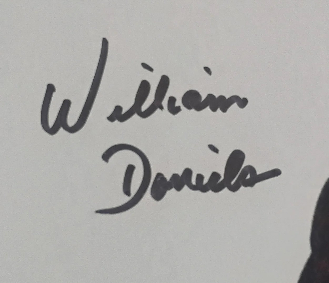 William Daniels Hand Signed Autograph 8x10 Photo COA - NO US TARIFFS, image 3