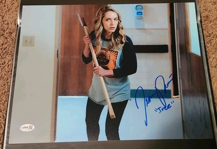 Jessica Rothe — Jessica Rothe Happy Death Day signed autographed 11x14 photo. JSA Cert