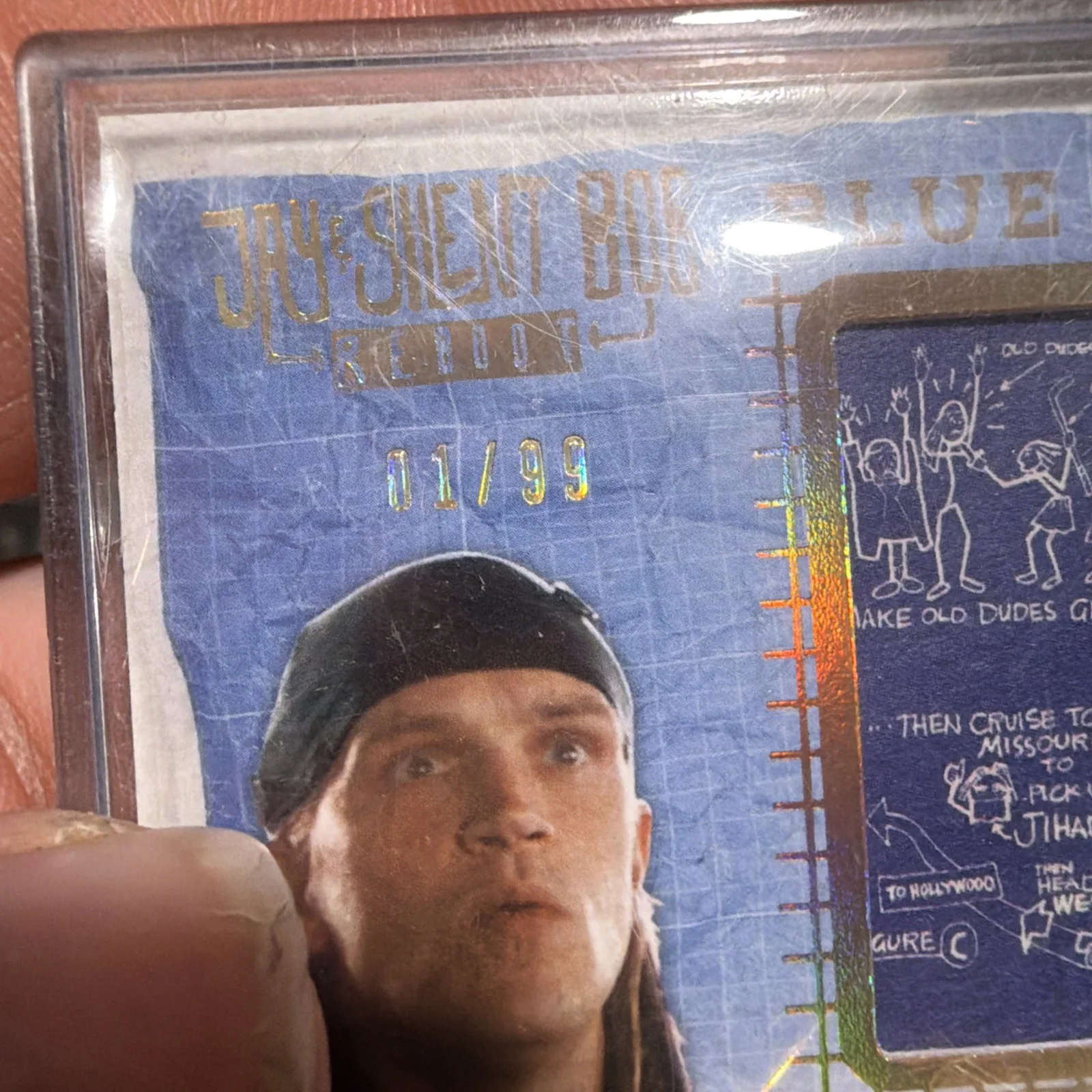 Jay and silent Bob blueprint relic Jason Mewes auto (1/99), изображение 3