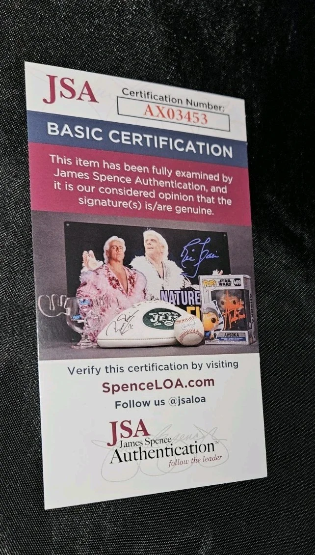 Joan Collins — JOAN COLLINS DYNASTY STAR TREK BATMAN SIGNED 8X10 PHOTO TO MICHAEL JSA COA CERT, image 2