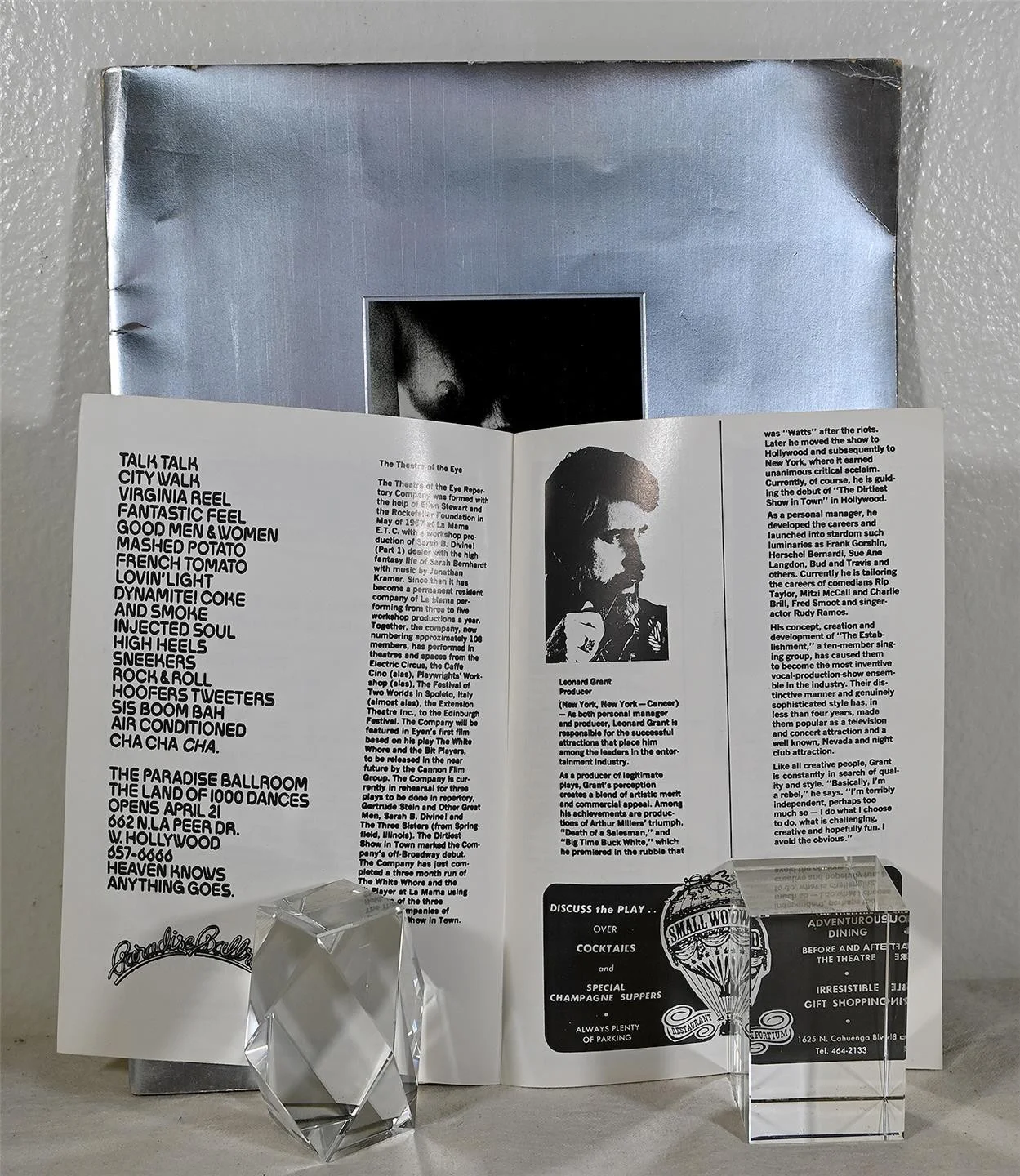 All Nude DIRTIEST SHOW IN TOWN, 1972 IVAR Theatre Program Playbill, GAY Interest, изображение 5