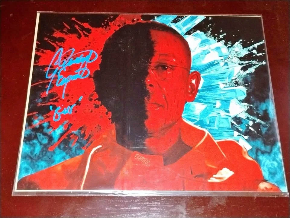 Giancarlo Esposito — Giancarlo Esposito Signed Breaking Bad Gus Fring 11x14 Photo Auto ACOA COA