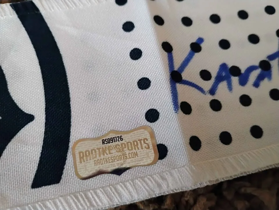 Ralph Macchio — Ralph Macchio Signed Cobra Kai Karate Kid Miyagi-Do Headband Auto w/ Photo Proof, изображение 4