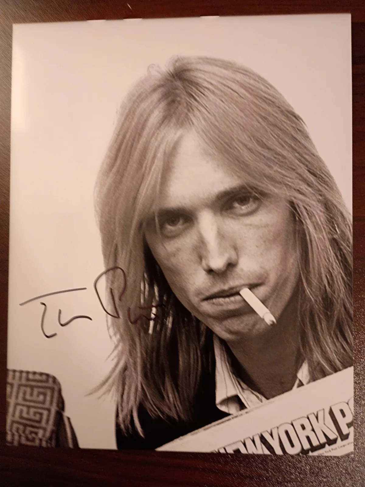 Tom Petty (d-2017) Autographed Signed 8x10 Photo with COA & Matching Sticker, image 2
