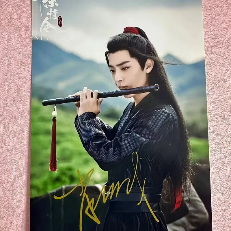 The Untamed Xiao Zhan 6" Signed Photo Autographed Photo, изображение 2