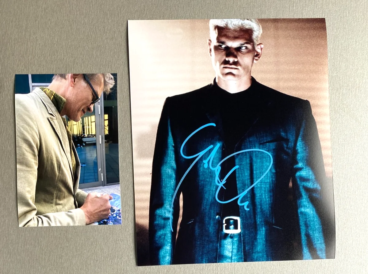 Götz Otto — GÖTZ OTTO 'James Bond-Tomorrow Never Dies' signed 8x10 Photo autographed proof
