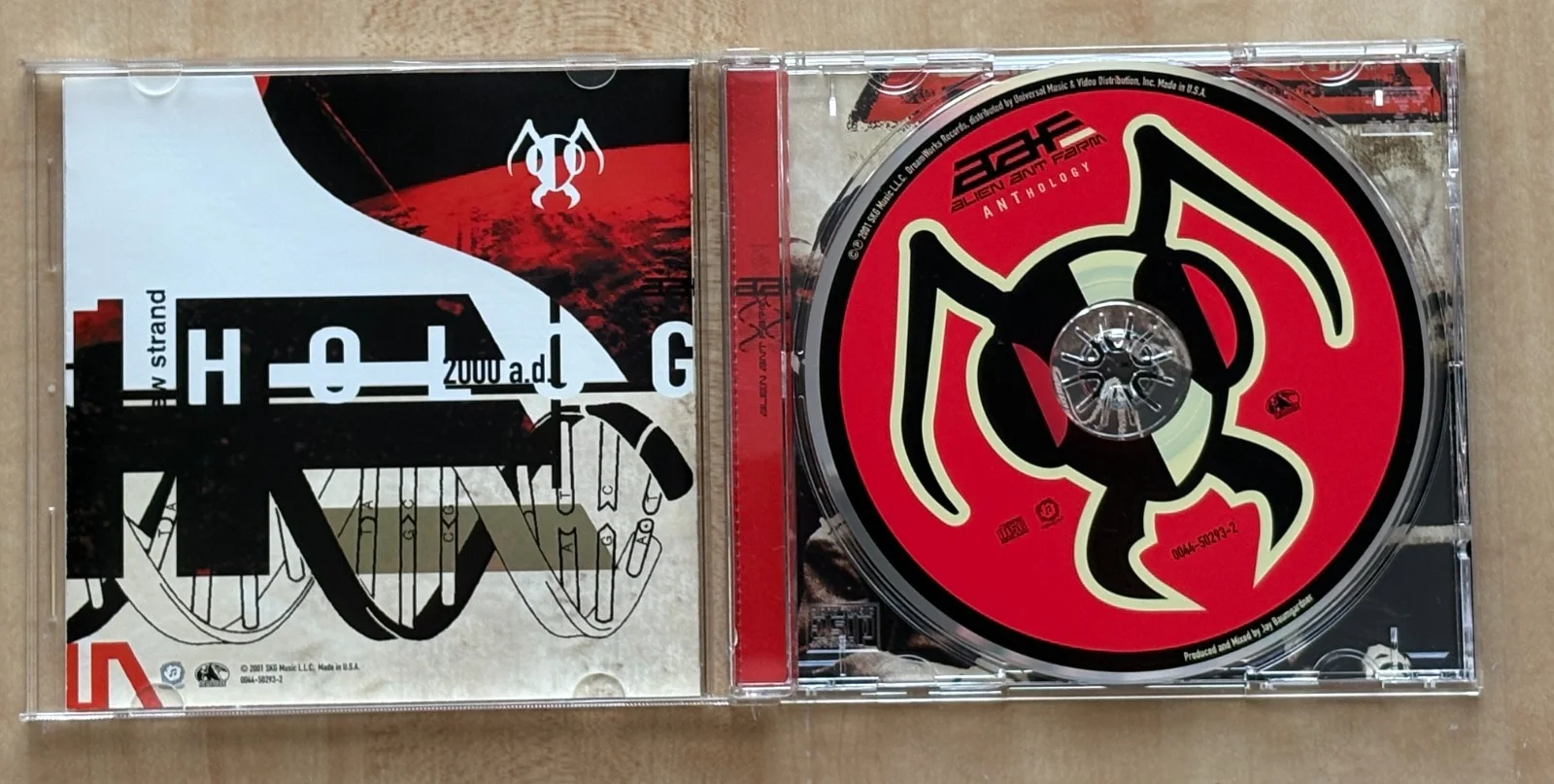 Alien Ant Farm Band Signed Autographed "ANThology" CD, image 2