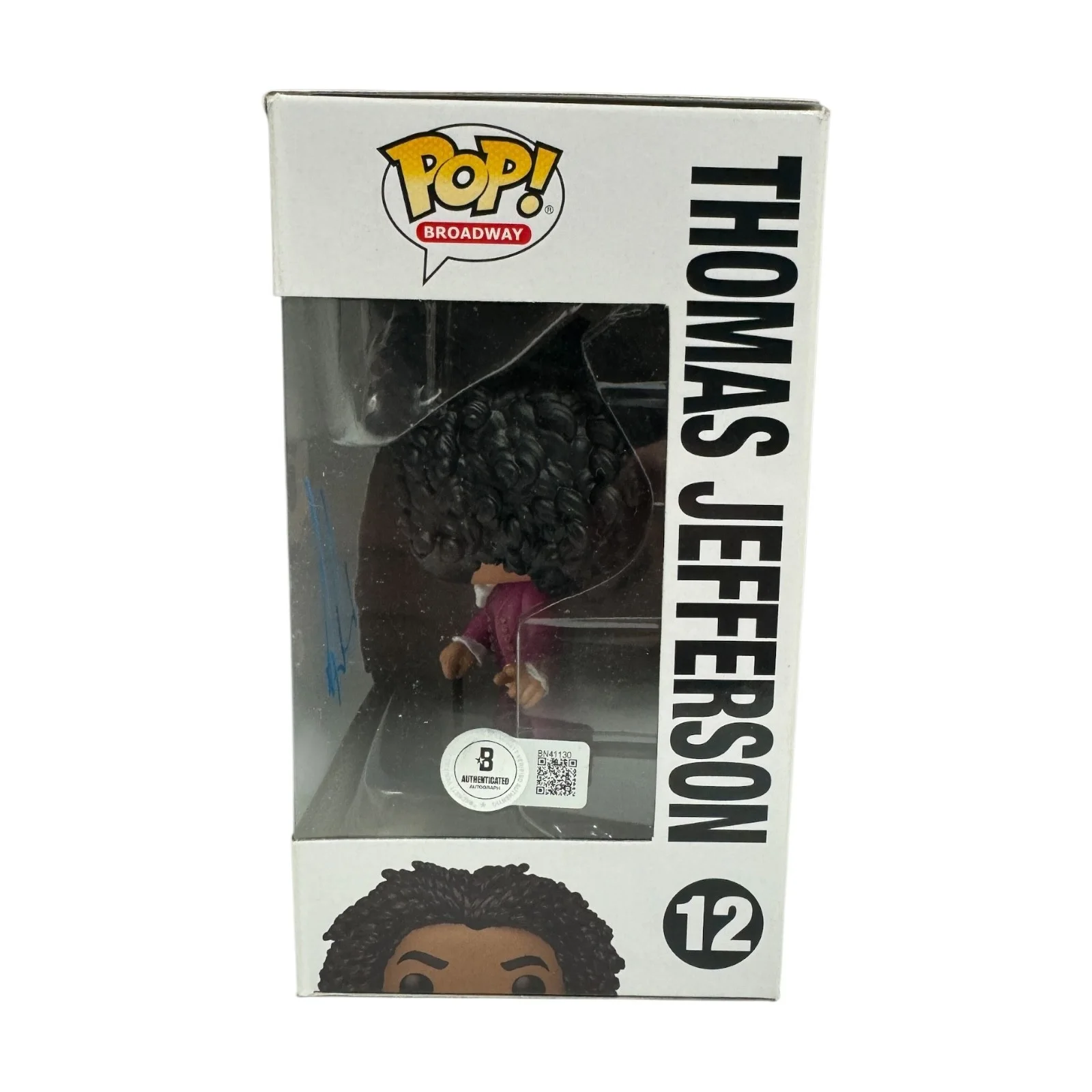 Daveed Diggs — Daveed Diggs Signed Autograph Hamilton Funko Pop 12 Beckett BAS, image 2