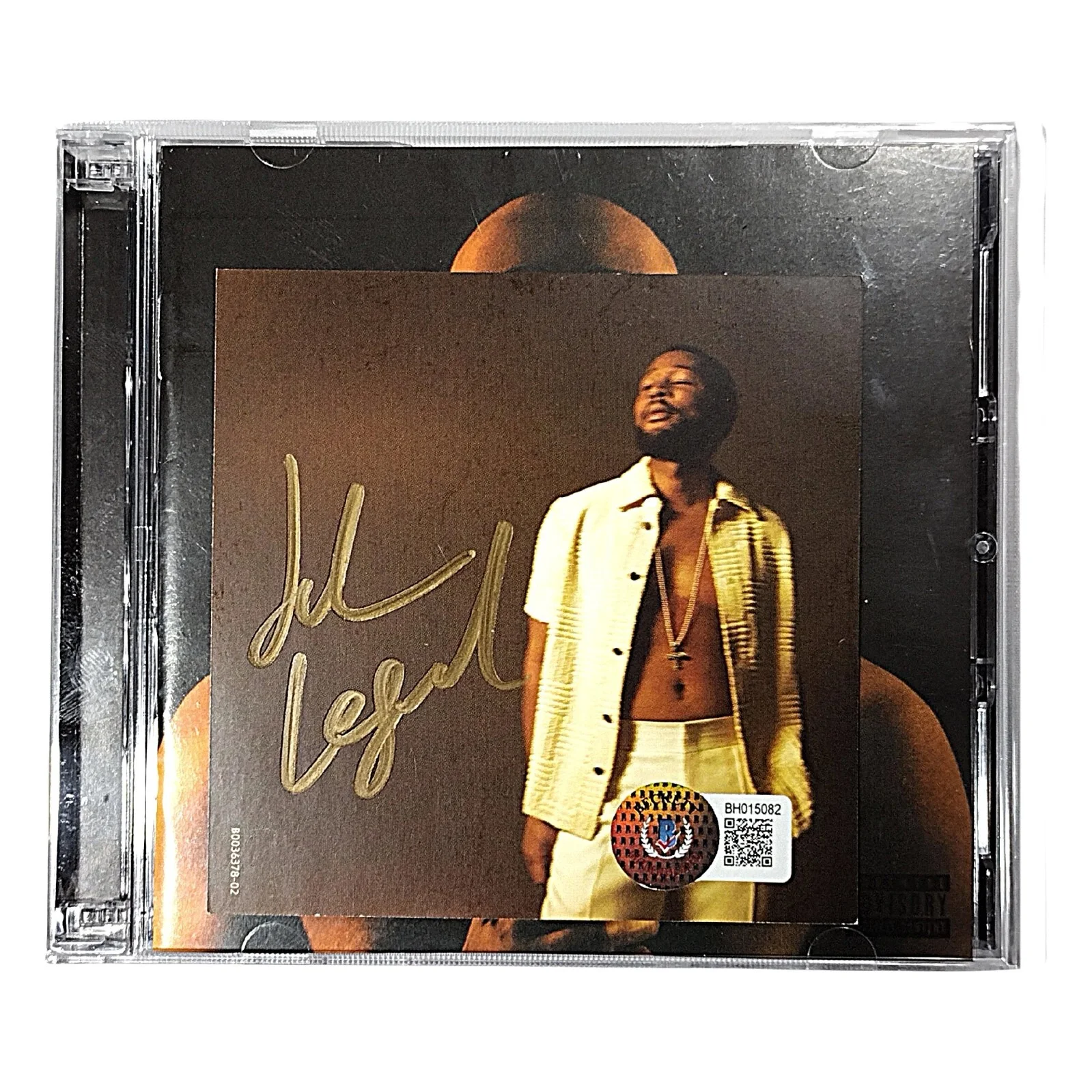 John Legend — John Legend Signed Legend CD Insert With Disc Beckett BAS COA Gold Sharpie, изображение 2