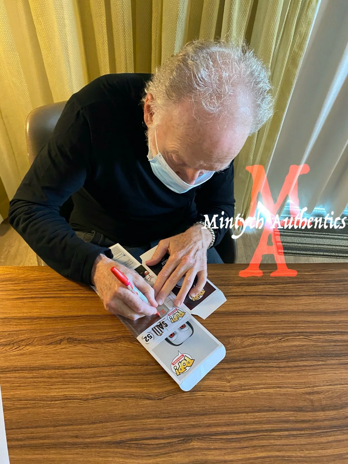TOBIN BELL — Tobin Bell Jigsaw Saw autographed signed 11x17 photo Beckett COA horror, изображение 3