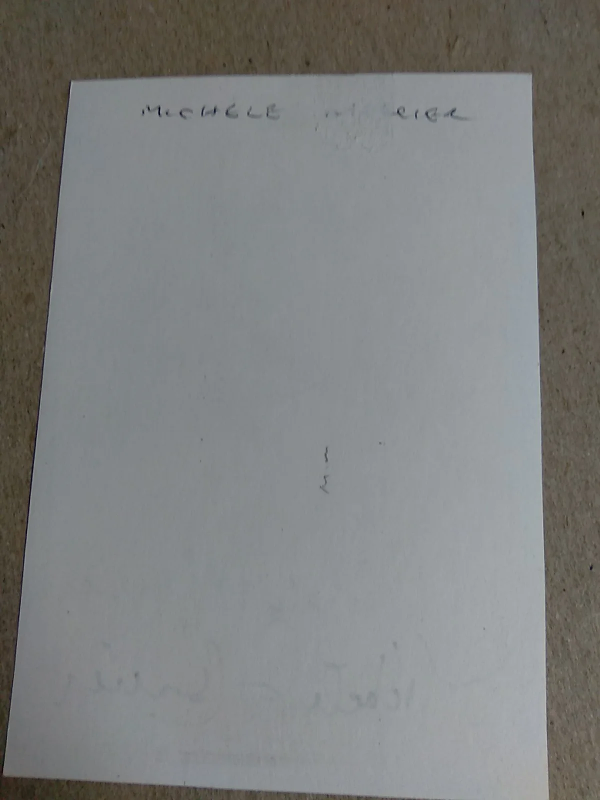 Michele Mercier French Actress Autographed( 5x3.5 Print With Toner Printer), изображение 3