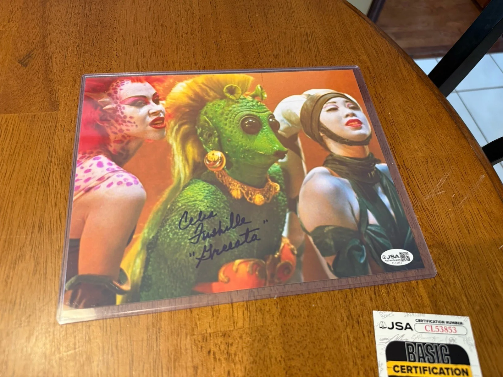 Celia Fushille — CELIA FUSHILLE Signed Autograph 8x10 Photo STAR WARS GREEATA JSA 1, image 3