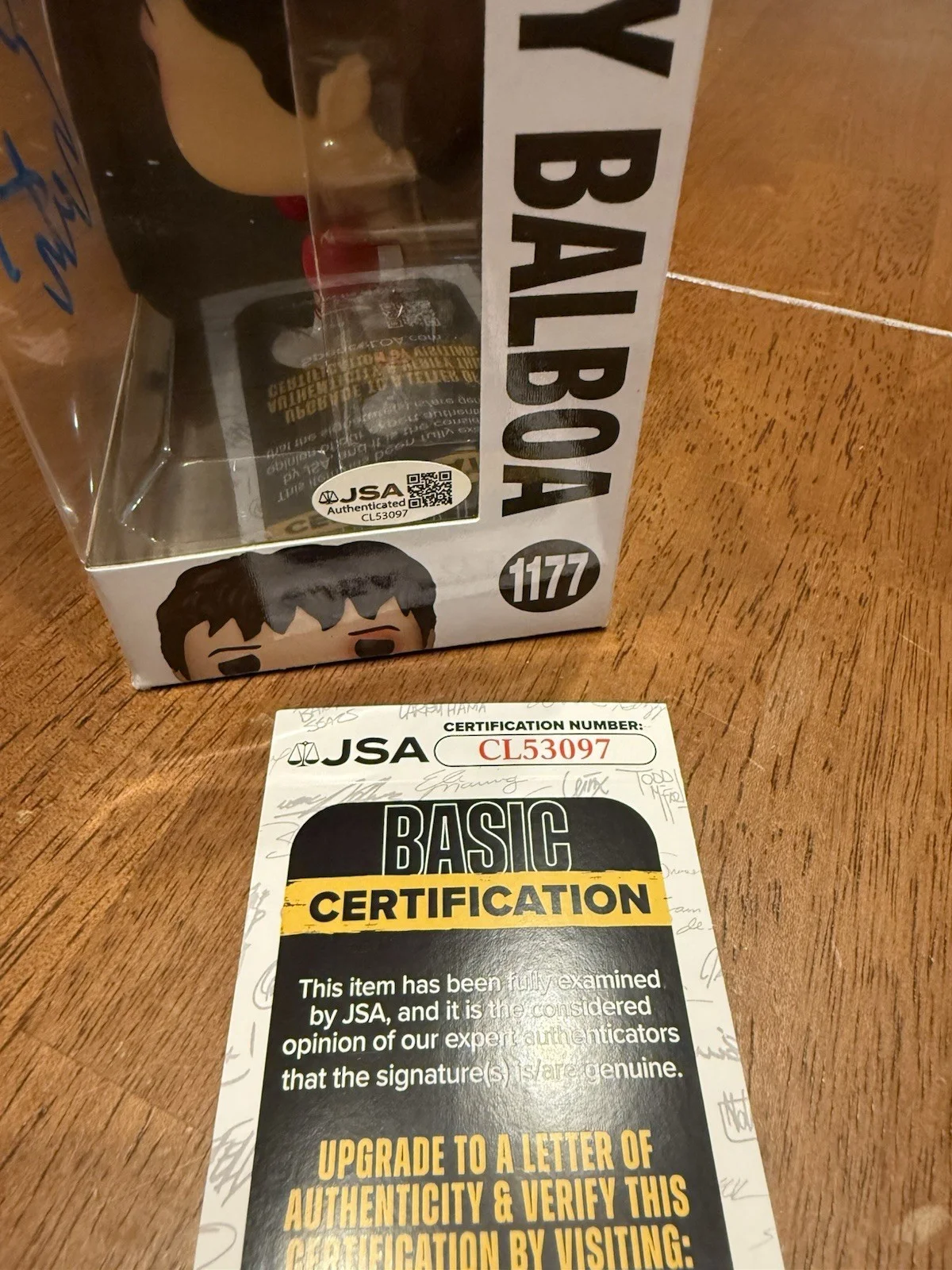 Bill Conti — Bill Conti Signed Funko Pop! 1177 Pop Autograph Rocky Balboa Composer CL53097, image 3