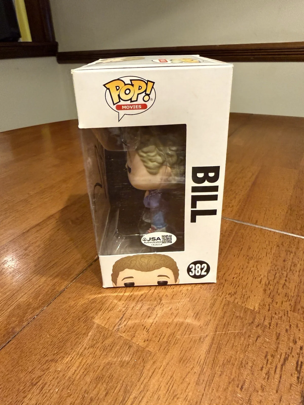 Alex Winter — Alex Winter Signed Bill & Ted’s Excellent Adventure Funko Pop JSA #382 CK28354, image 4