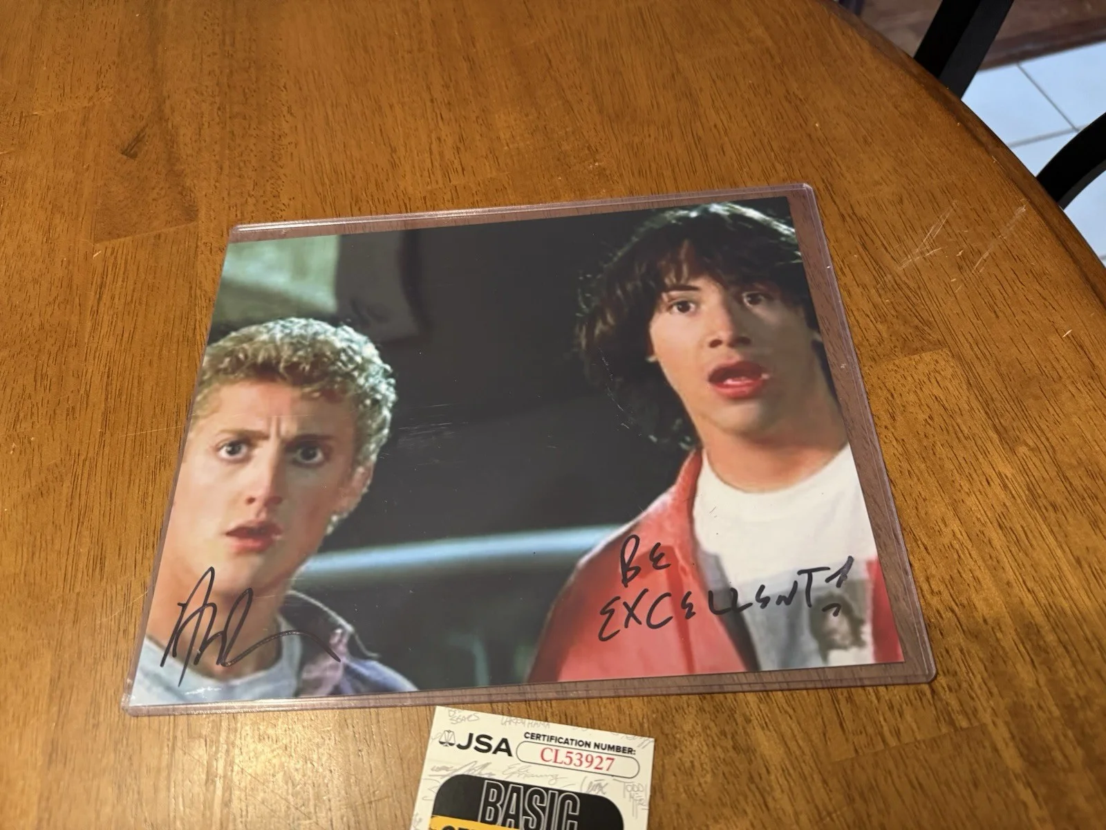 Alex Winter — ALEX WINTER SIGNED 'BILL & TED'S EXCELLENT ADVENTURE' 8x10 PHOTO JSA COA #2, image 2