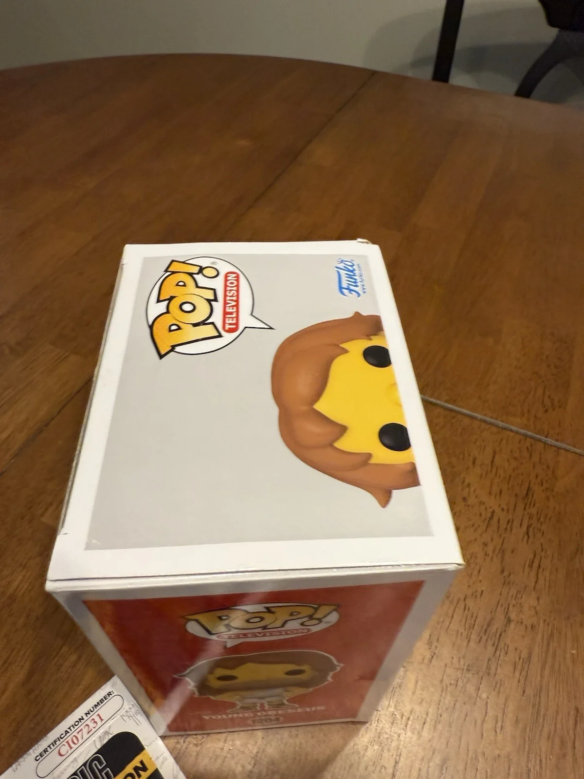 Dan Castellaneta — Dan Castellaneta Signed Young Obeseus Simpsons Funko Pop JSA Homer Simpson COA, изображение 5