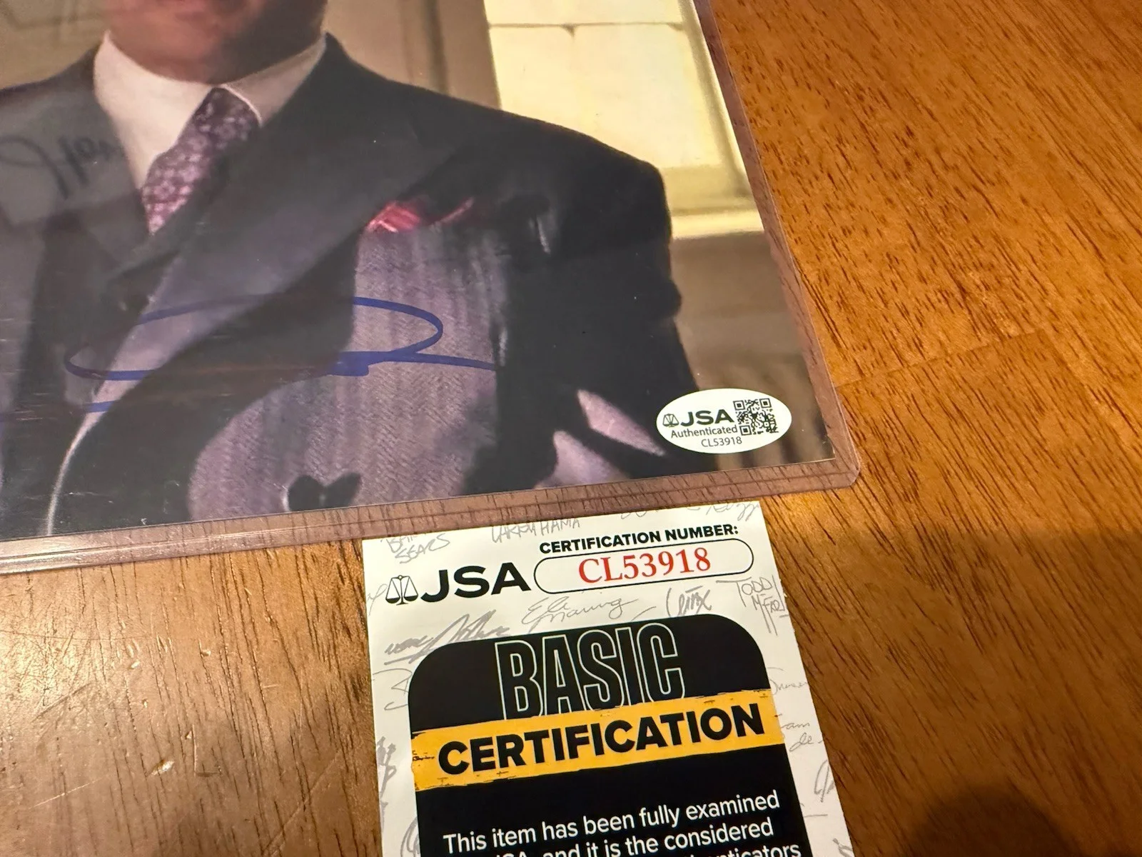 Bobby Cannavale — BOBBY CANNAVALE SIGNED AUTOGRAPH 8x10 PHOTO Boardwalk Empire Coa JSA #6, изображение 2