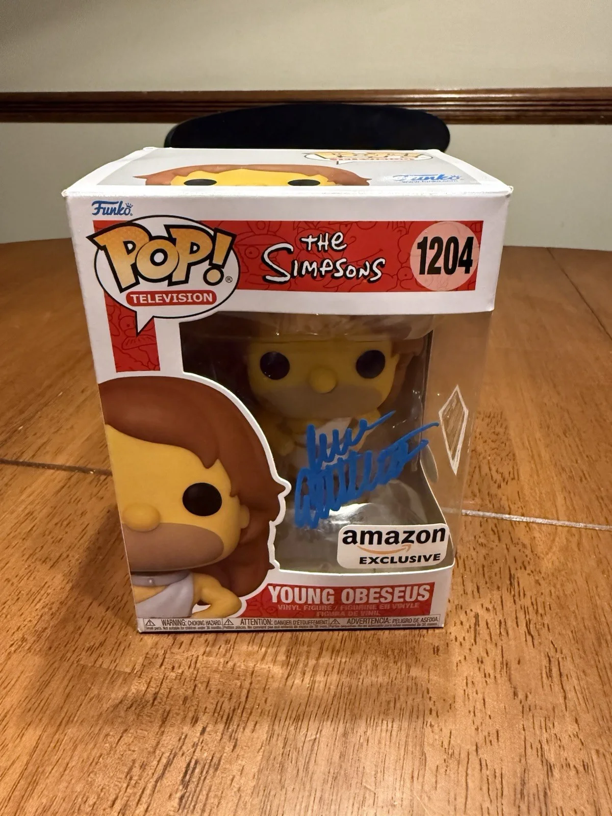 Dan Castellaneta — Dan Castellaneta Signed Young Obeseus Funko Pop JSA Homer Simpsons CJ84139, изображение 3