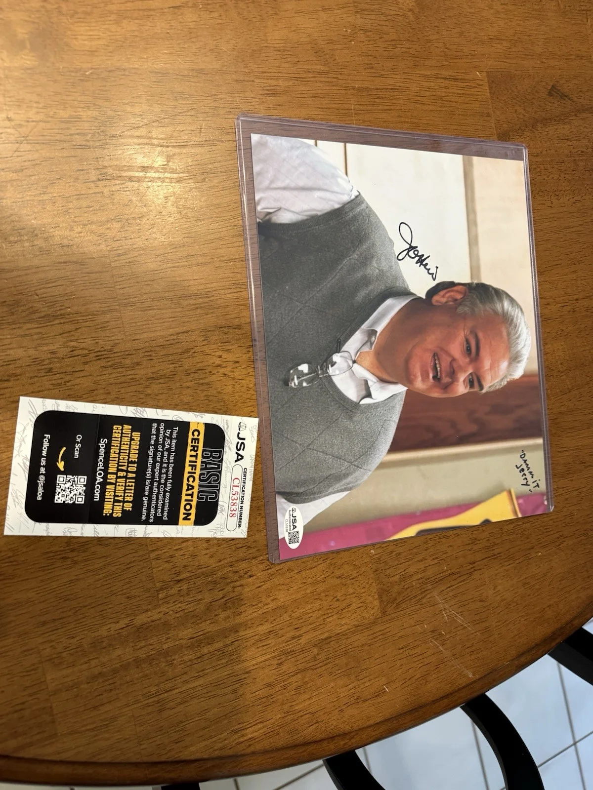 Jim O'Heir — Jim O'Heir Signed Parks and Recreation 8x10 Photo Autograph Jerry JSA COA