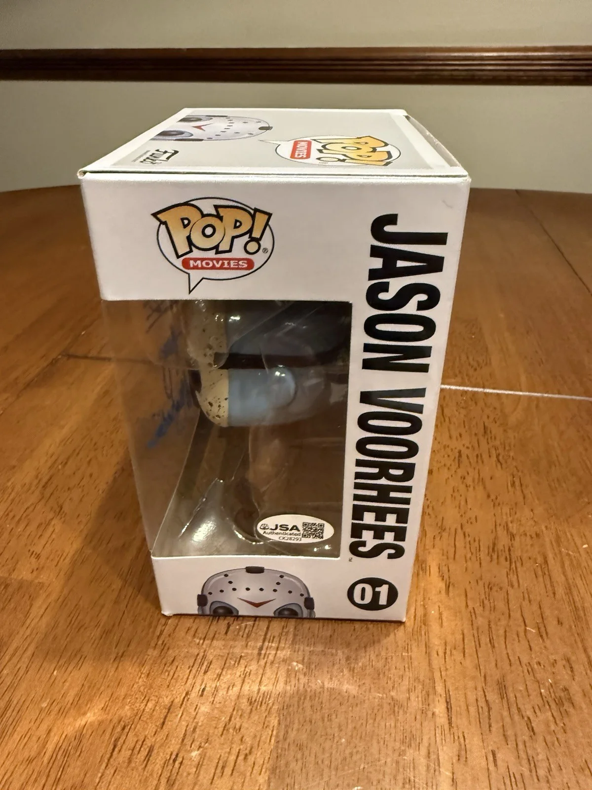 Harry Manfredini — Harry Manfredini Signed Friday the 13th Jason Voorhees Funko Pop JSA CK28293, image 4