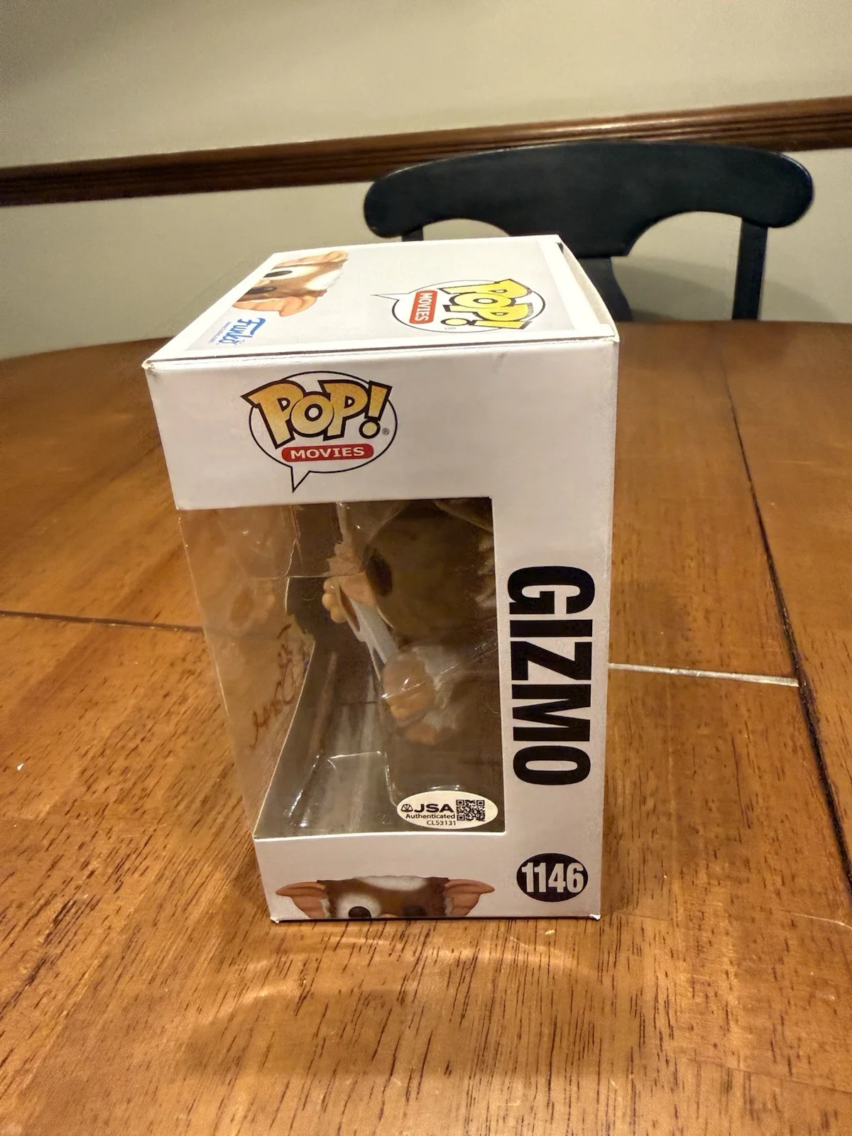Joe Dante — Joe Dante Signed Gremlins Gizmo Funko POP! Funko 1146 Autograph JSA CL53131, image 4