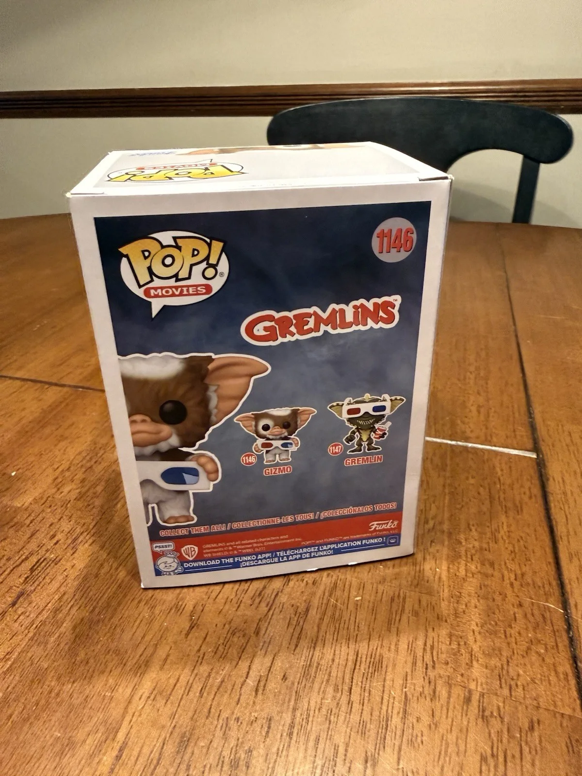 Joe Dante — Joe Dante Signed Gremlins Gizmo Funko POP! Funko 1146 Autograph JSA CL53131, image 5