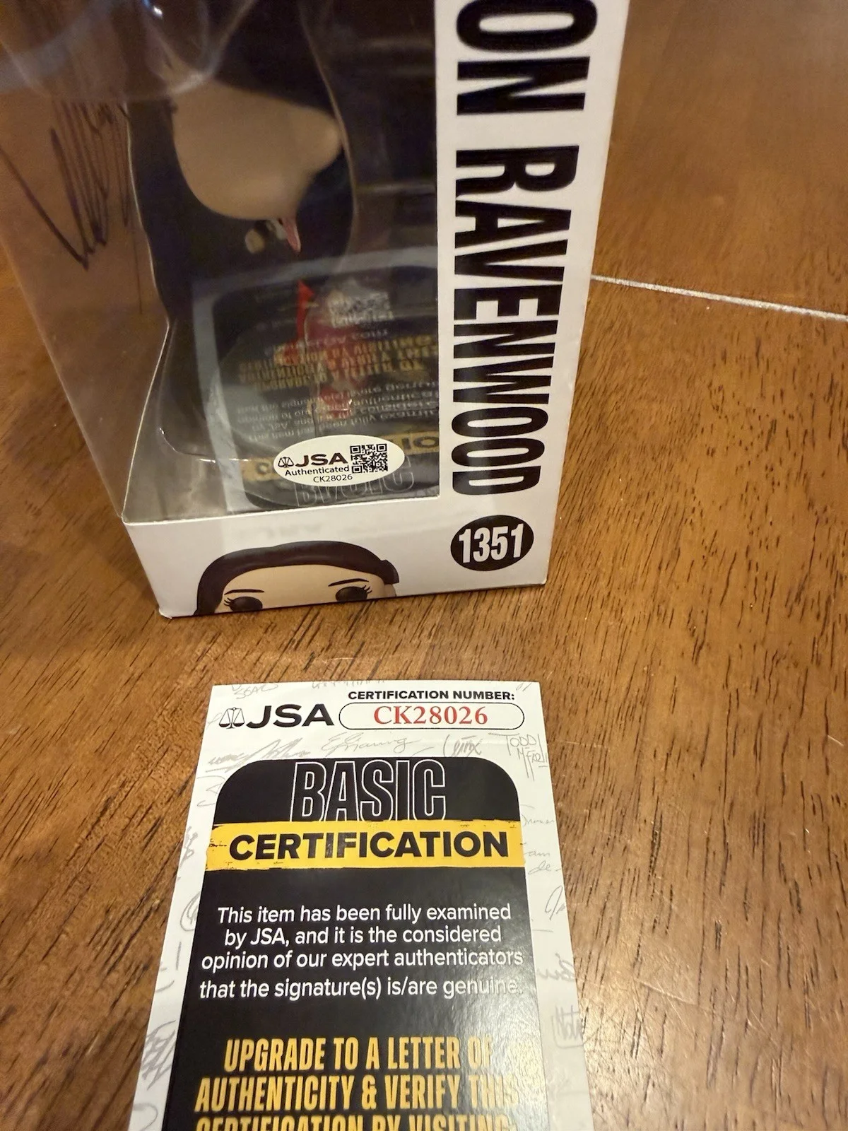 John Ratzenberger — KAREN ALLEN Autographed Signed Funko Pop Marion Indiana Jones 1351 JSA CK28026, изображение 3