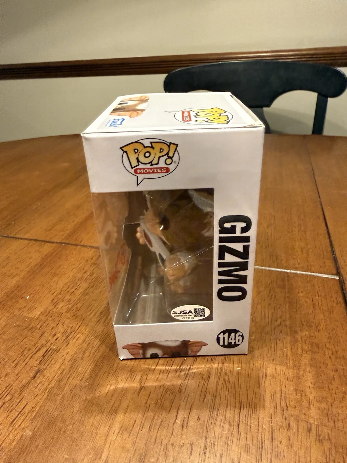 Joe Dante — Joe Dante Signed Gremlins Gizmo Funko POP! Funko 1146 Autograph JSA CL53130, image 4