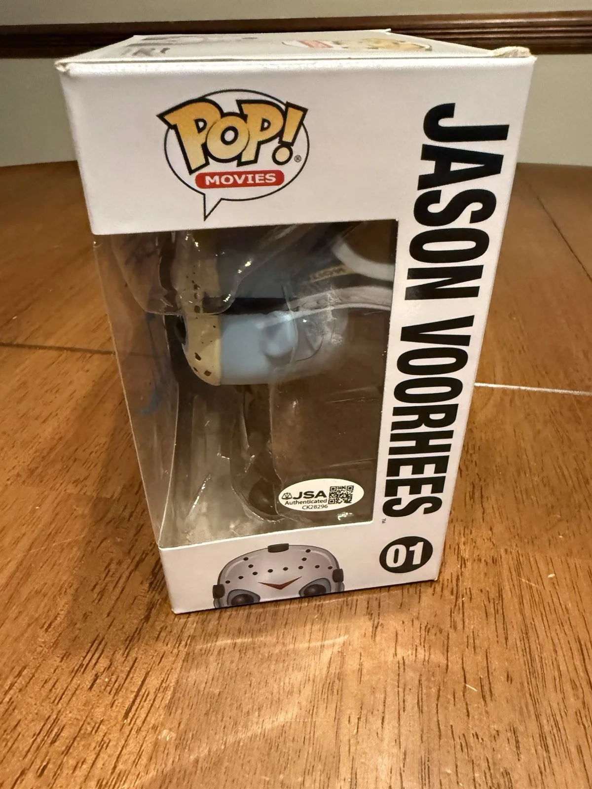 Harry Manfredini — Harry Manfredini Signed Friday the 13th Jason Voorhees Funko Pop JSA CK28296, image 3