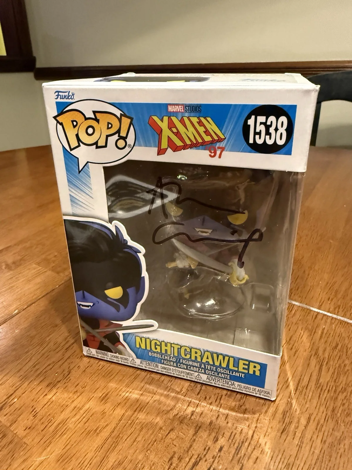 Alan Cumming — Funko Pop X-Men "Nightcrawler" #1538 Signed Alan Cumming Exclusive JSA CL53110, изображение 2