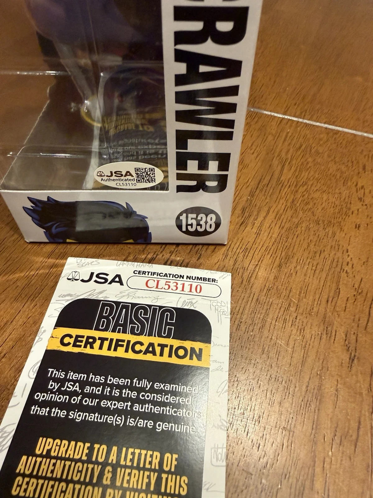 Alan Cumming — Funko Pop X-Men "Nightcrawler" #1538 Signed Alan Cumming Exclusive JSA CL53110, изображение 3