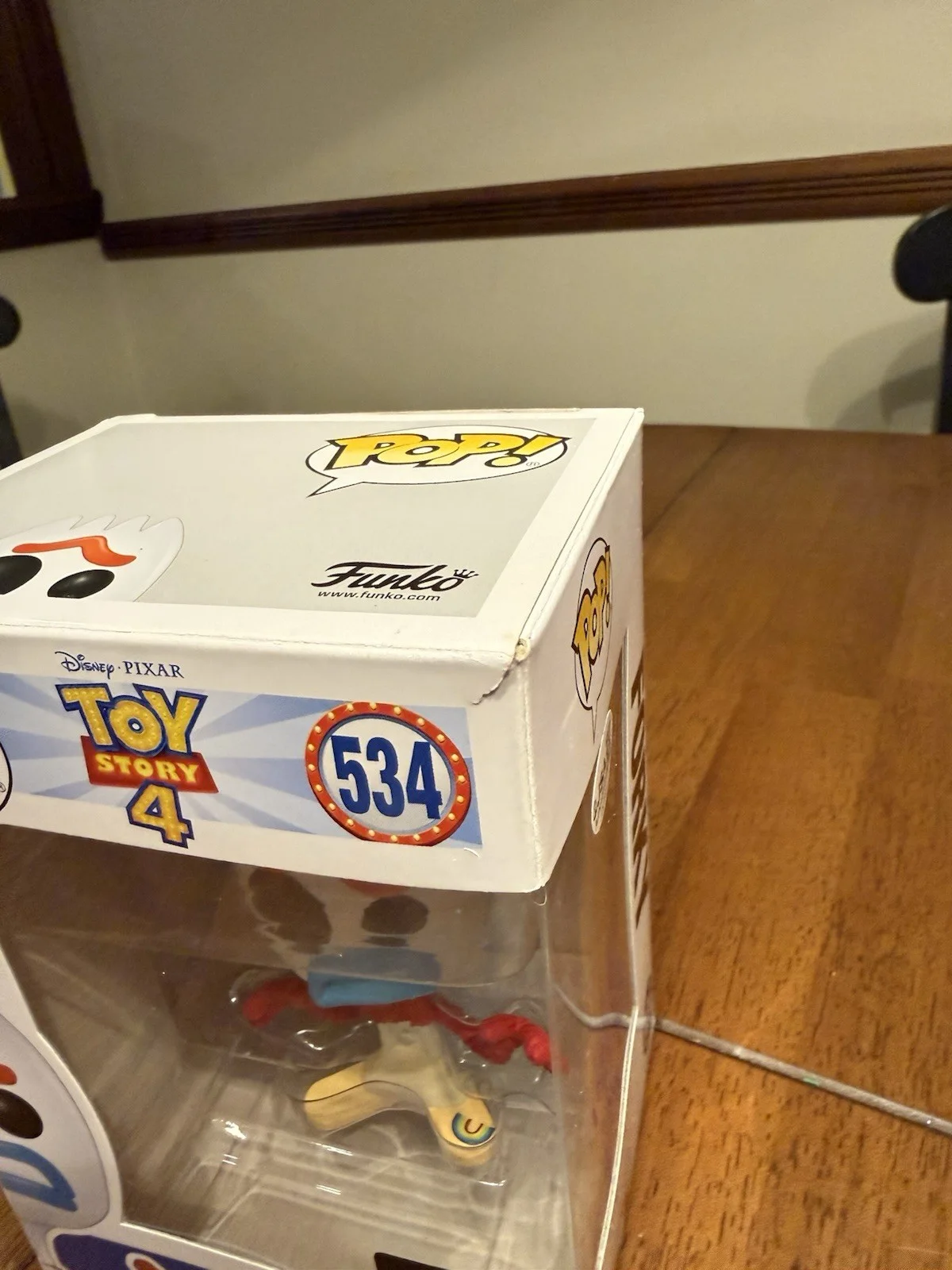 Tony Hale — Funko Pop Disney Pixar Toy Story 4 "Forky " #534 Signed by Tony Hale JSA CK28037, image 3
