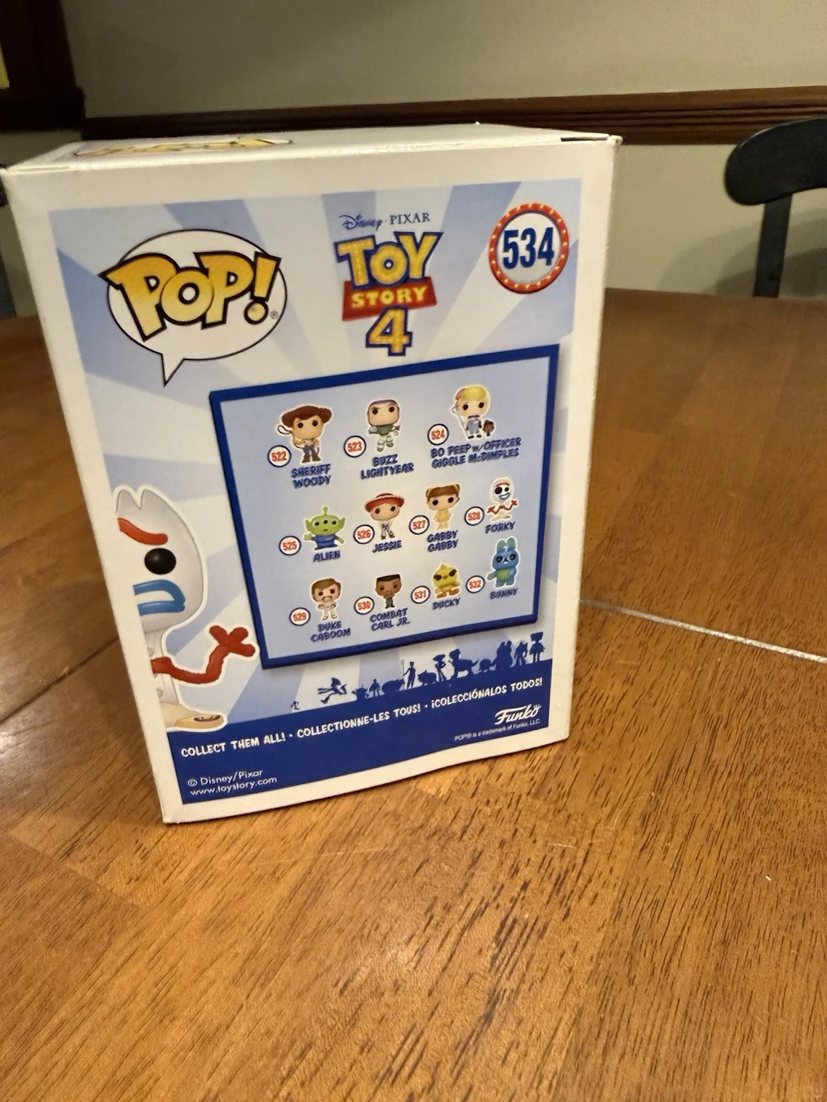 Tony Hale — Funko Pop Disney Pixar Toy Story 4 "Forky " #534 Signed by Tony Hale JSA CK28037, image 5