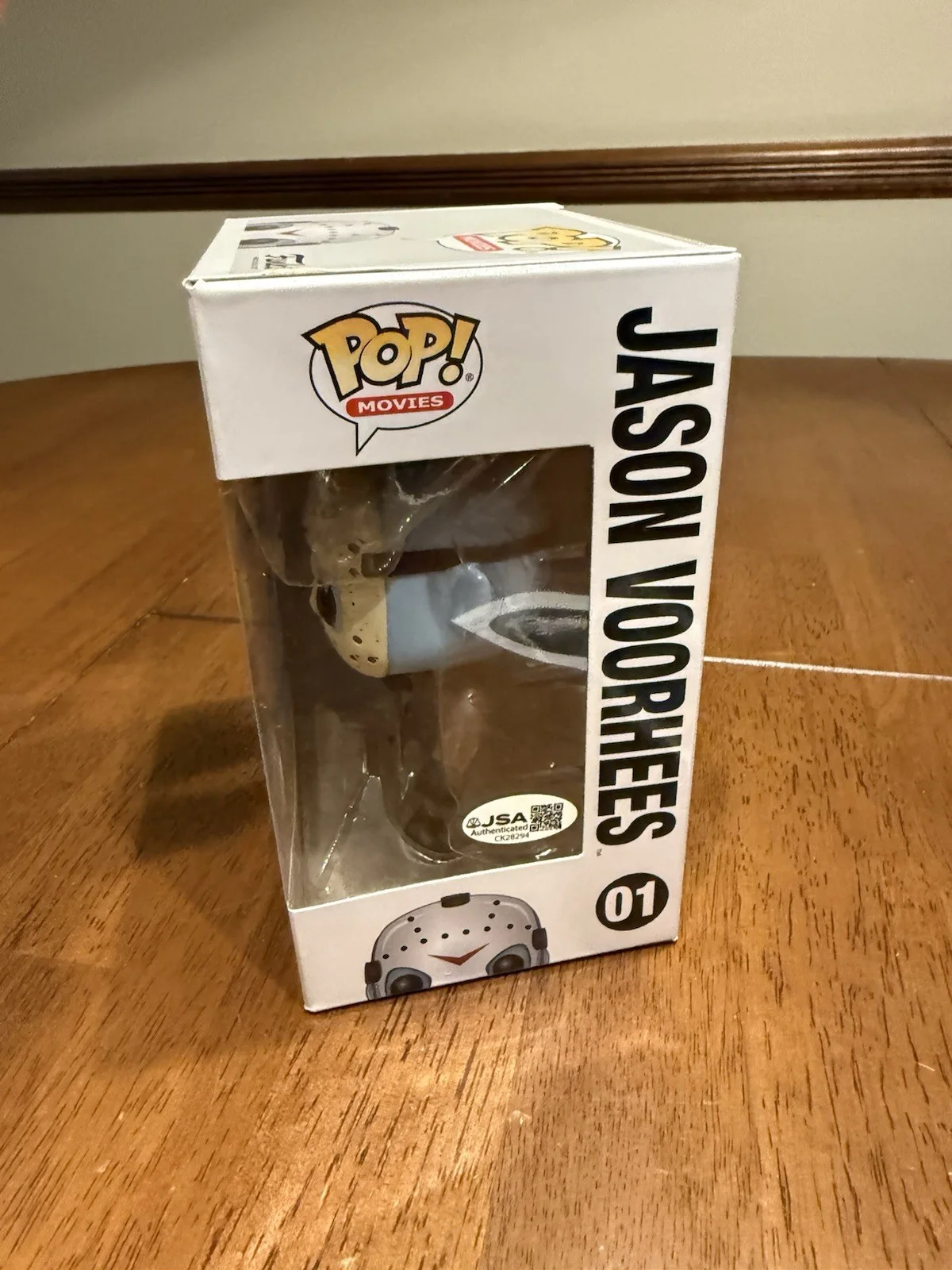 Harry Manfredini — Harry Manfredini Signed Friday the 13th Jason Voorhees Funko Pop JSA CK28294, изображение 3