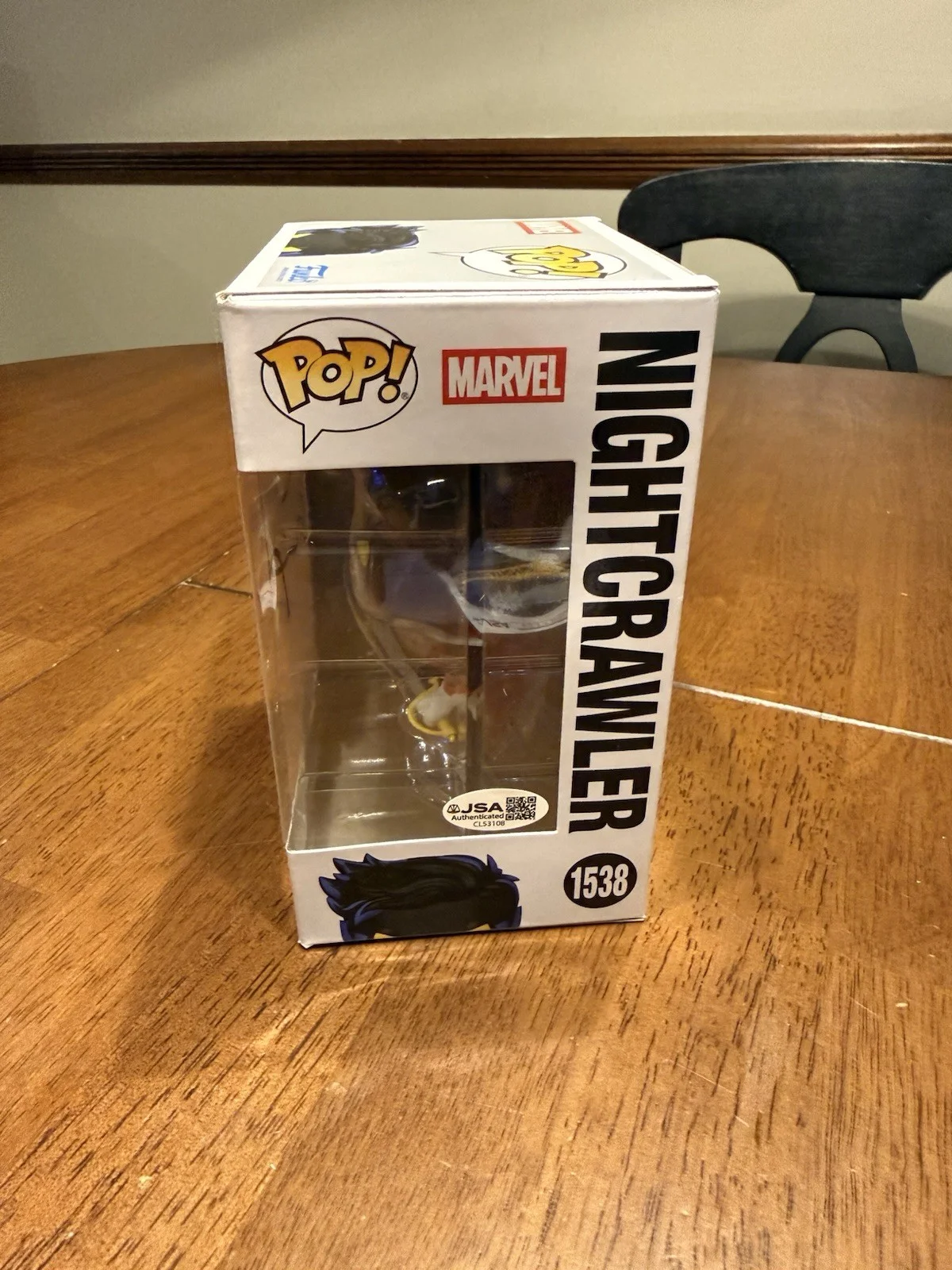 Alan Cumming — Funko Pop X-Men "Nightcrawler" #1538 Signed Alan Cumming Exclusive JSA CL53108, изображение 4