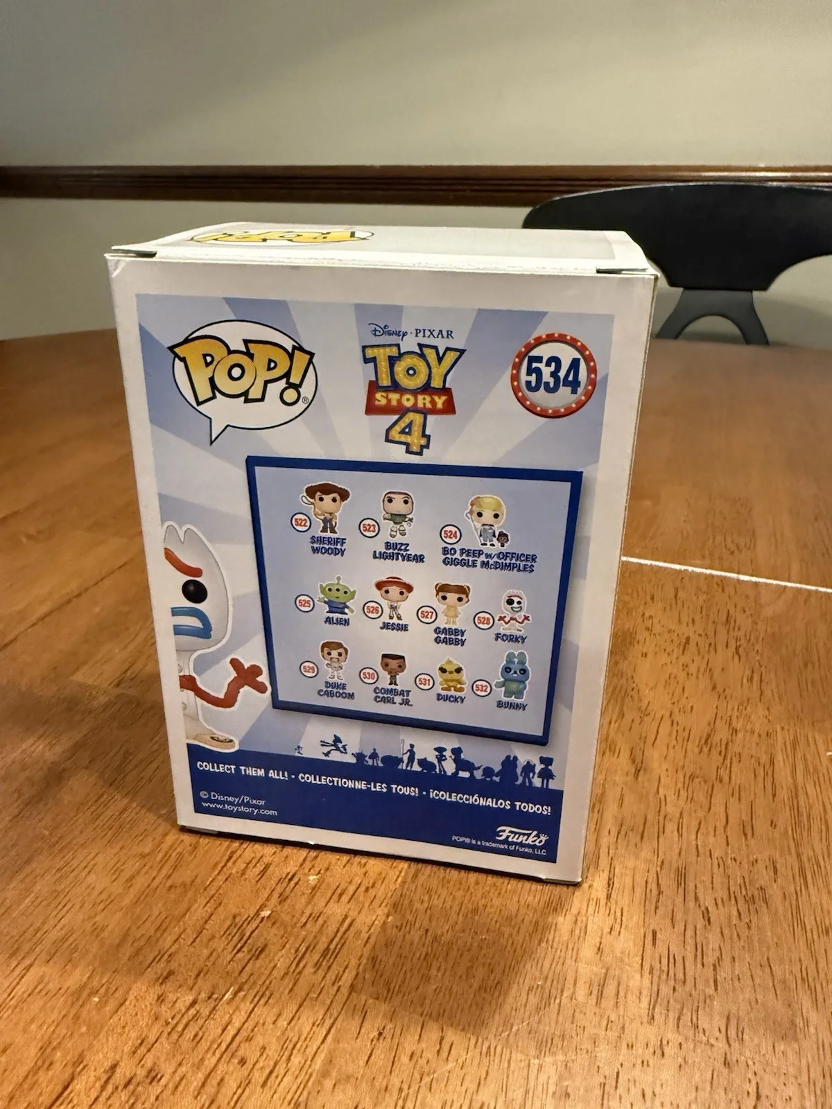 Tony Hale — Funko Pop Disney Pixar Toy Story 4 "Forky " #528 Signed by Tony Hale JSA, изображение 4