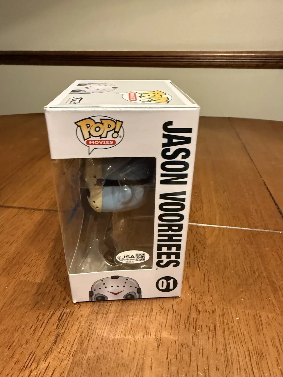 Harry Manfredini — Harry Manfredini Signed Friday the 13th Jason Voorhees Funko Pop JSA CK28291, image 4