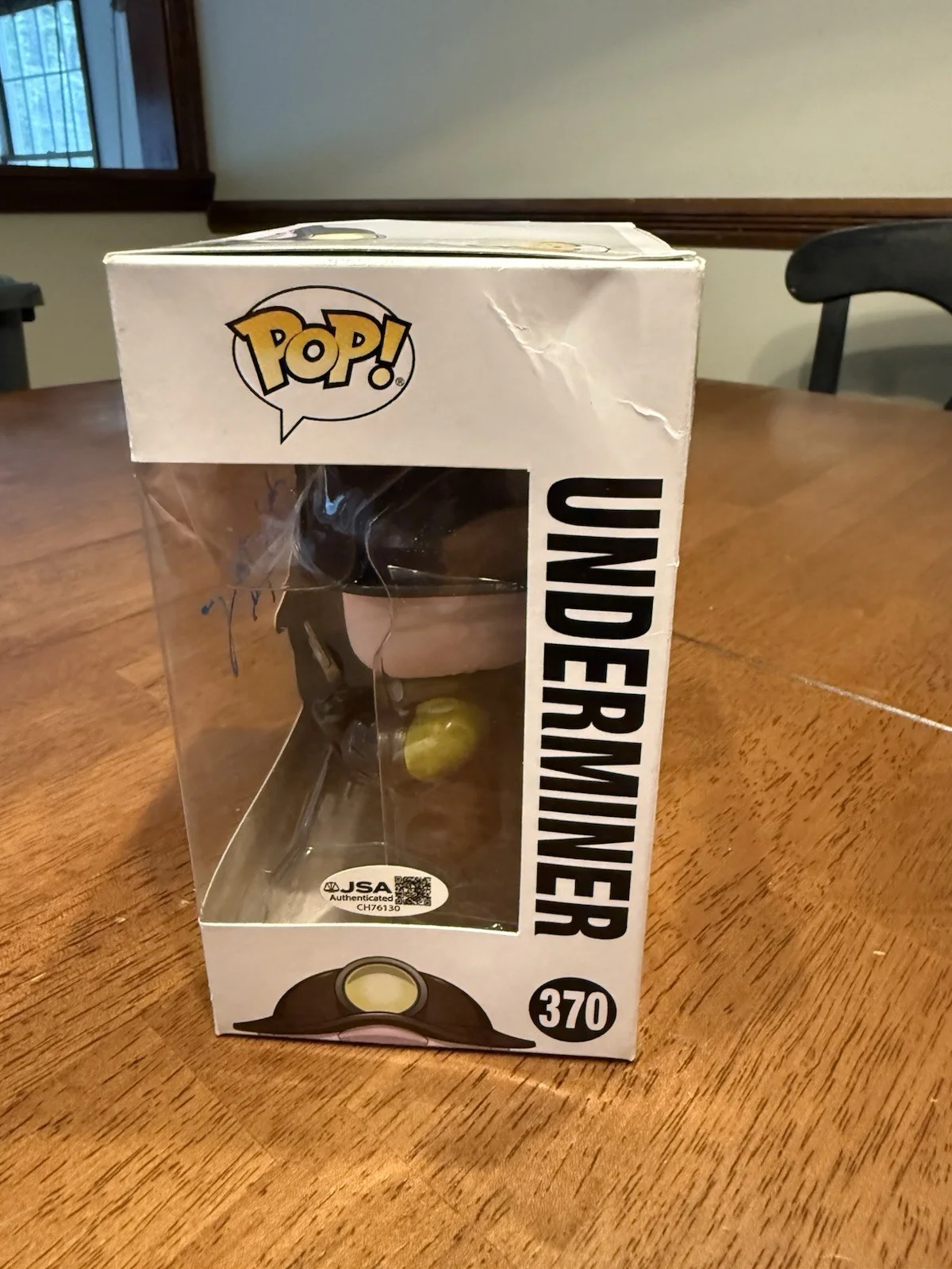 John Ratzenberger — John Ratzenberger Signed JSA Autograph Funko Pop #370 Incredibles 2 Underminer, изображение 4