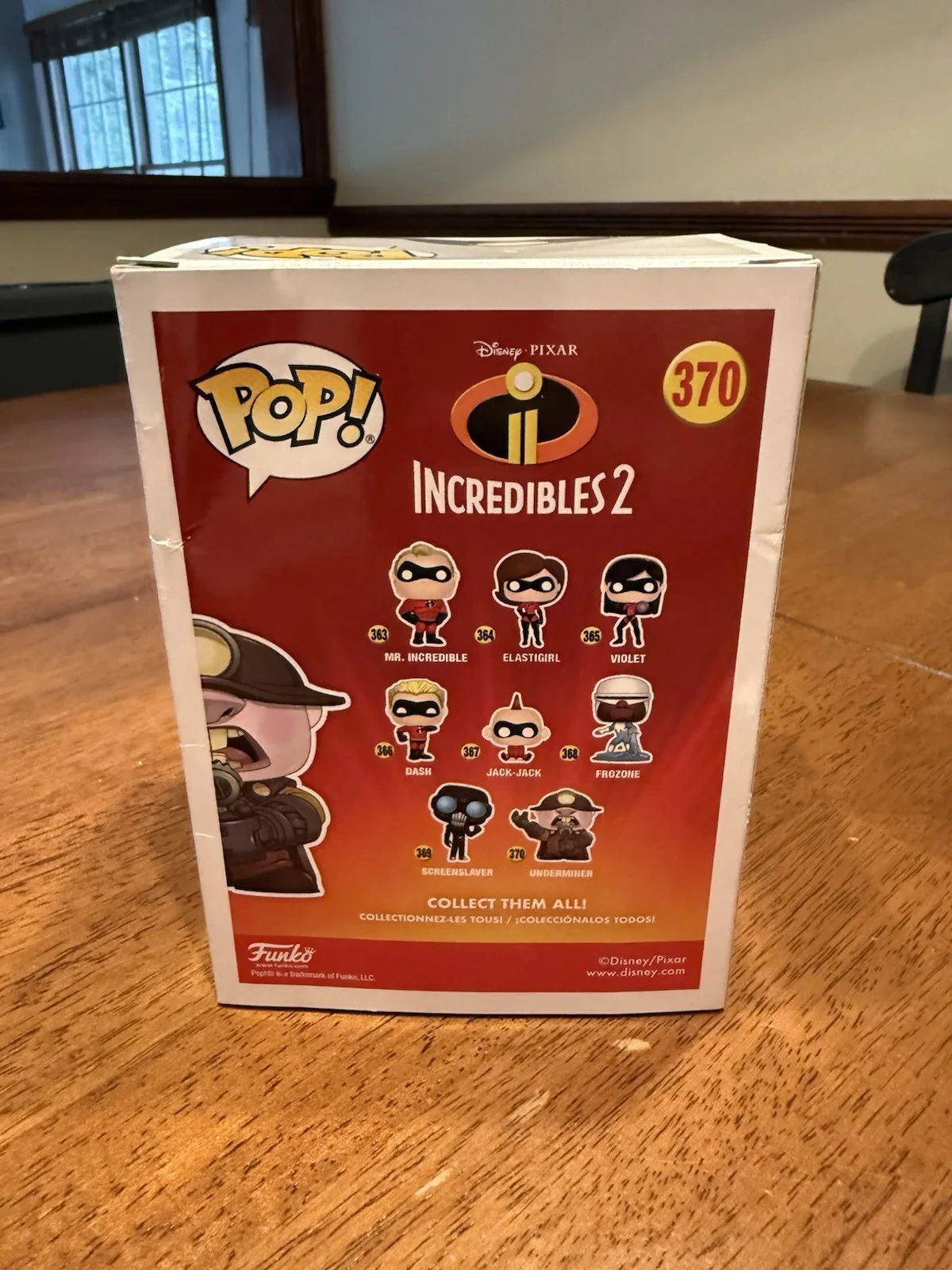 John Ratzenberger — John Ratzenberger Signed JSA Autograph Funko Pop #370 Incredibles 2 Underminer, изображение 5