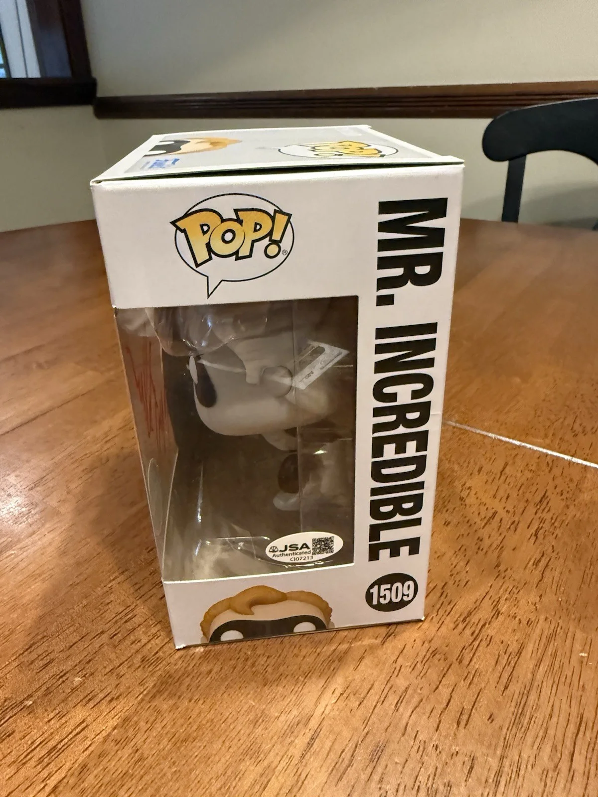 Craig T. Nelson — Craig T Nelson Signed Pixar Incredibles Mr. Incredible Funko POP! JSA Chase, изображение 3
