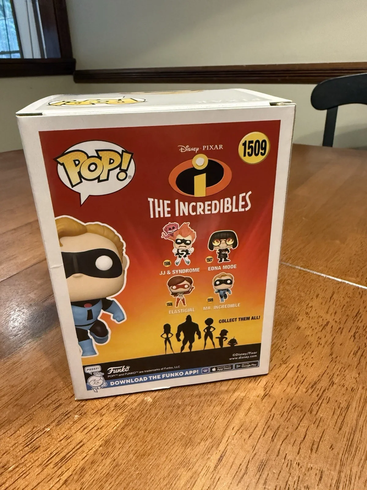 Craig T. Nelson — Craig T Nelson Signed Pixar Incredibles Mr. Incredible Funko POP! JSA Chase, изображение 4