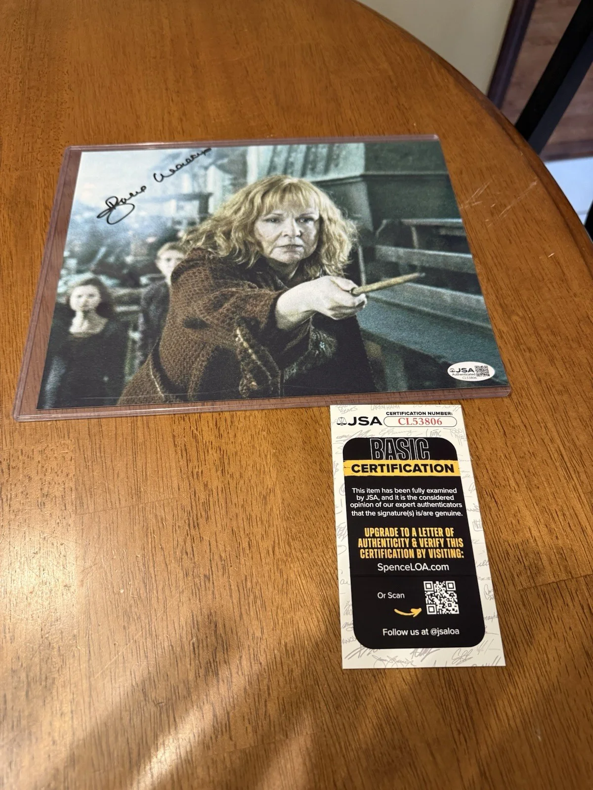 Julie Walters — Julie Walters Harry Potter- Weasley- Signed- Autograph 8x10 photo JSA