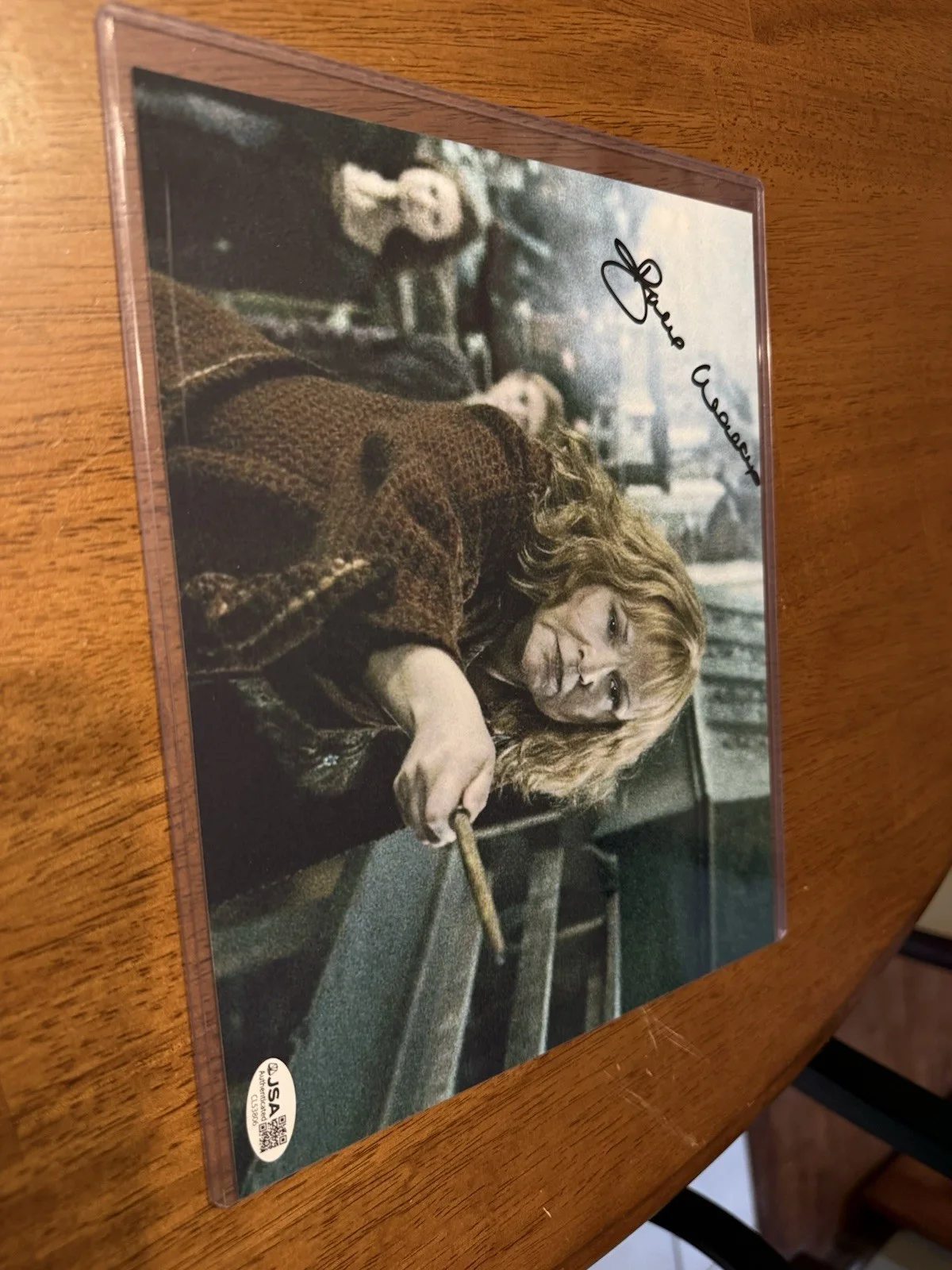 Julie Walters — Julie Walters Harry Potter- Weasley- Signed- Autograph 8x10 photo JSA, изображение 3