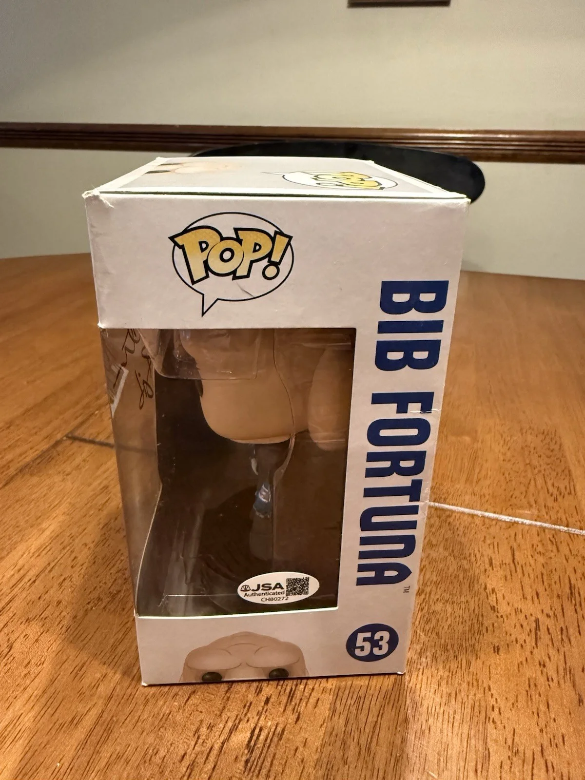 Michael Carter — Funko Pop! 53 Bib Fortuna, Star Wars / Signed Michael Carter JSA, image 4