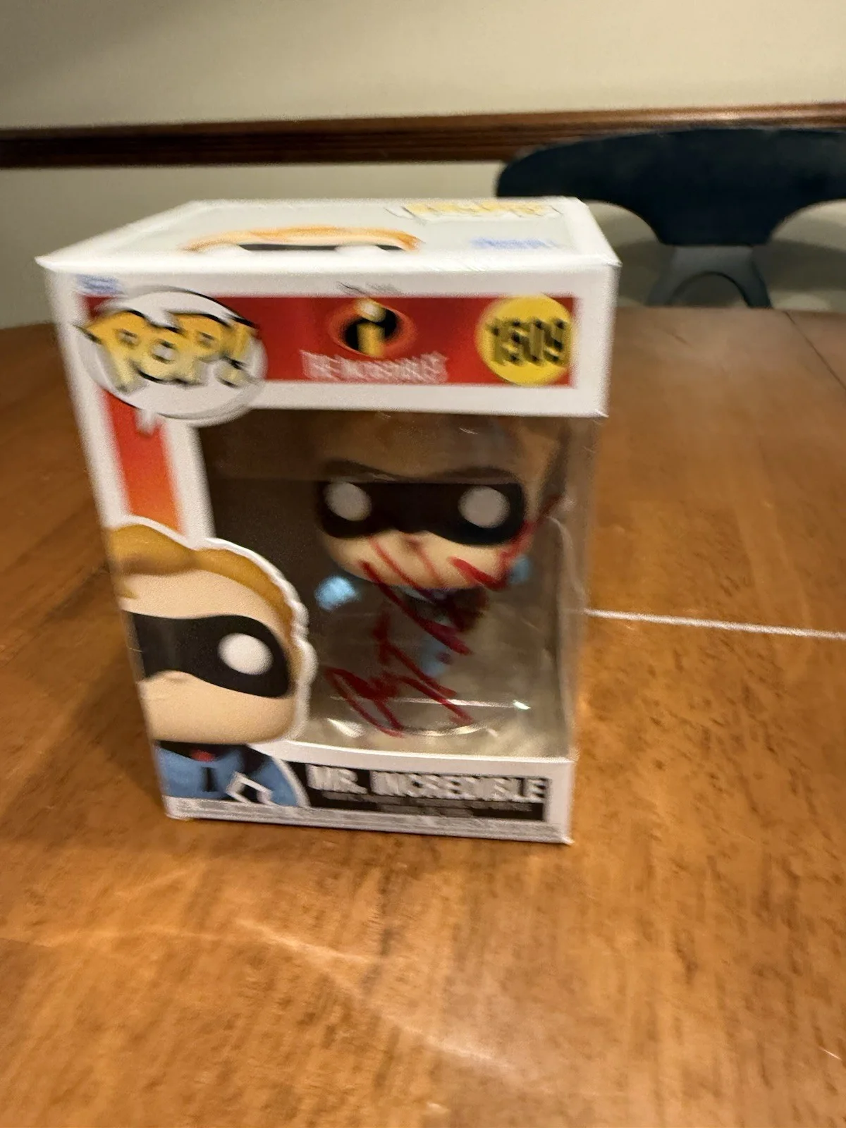 Craig T. Nelson — Craig T Nelson Signed Disney Pixar 1509 Mr. Incredible Funko POP! JSA CK28033, изображение 2